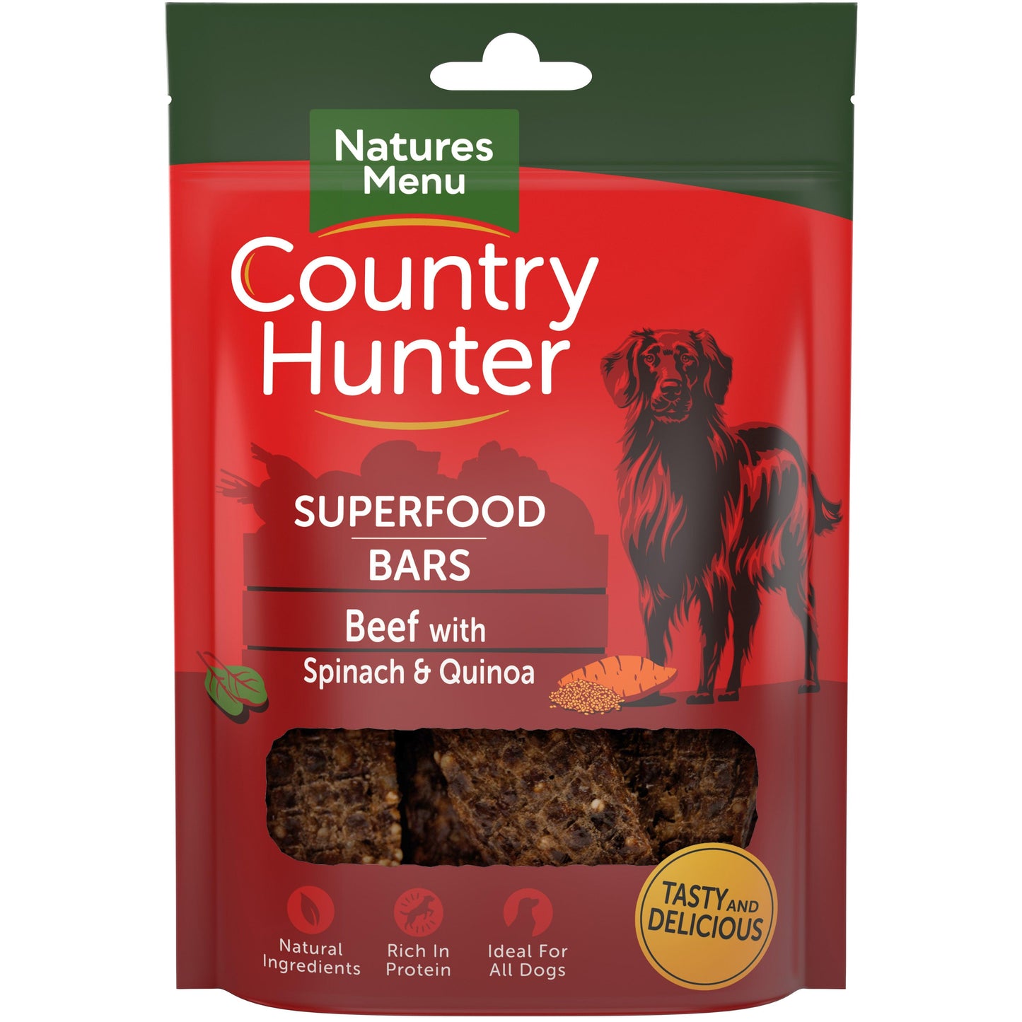 Natures Menu Country Hunter Superfood Beef 7x100g - North East Pet Shop Natures Menu