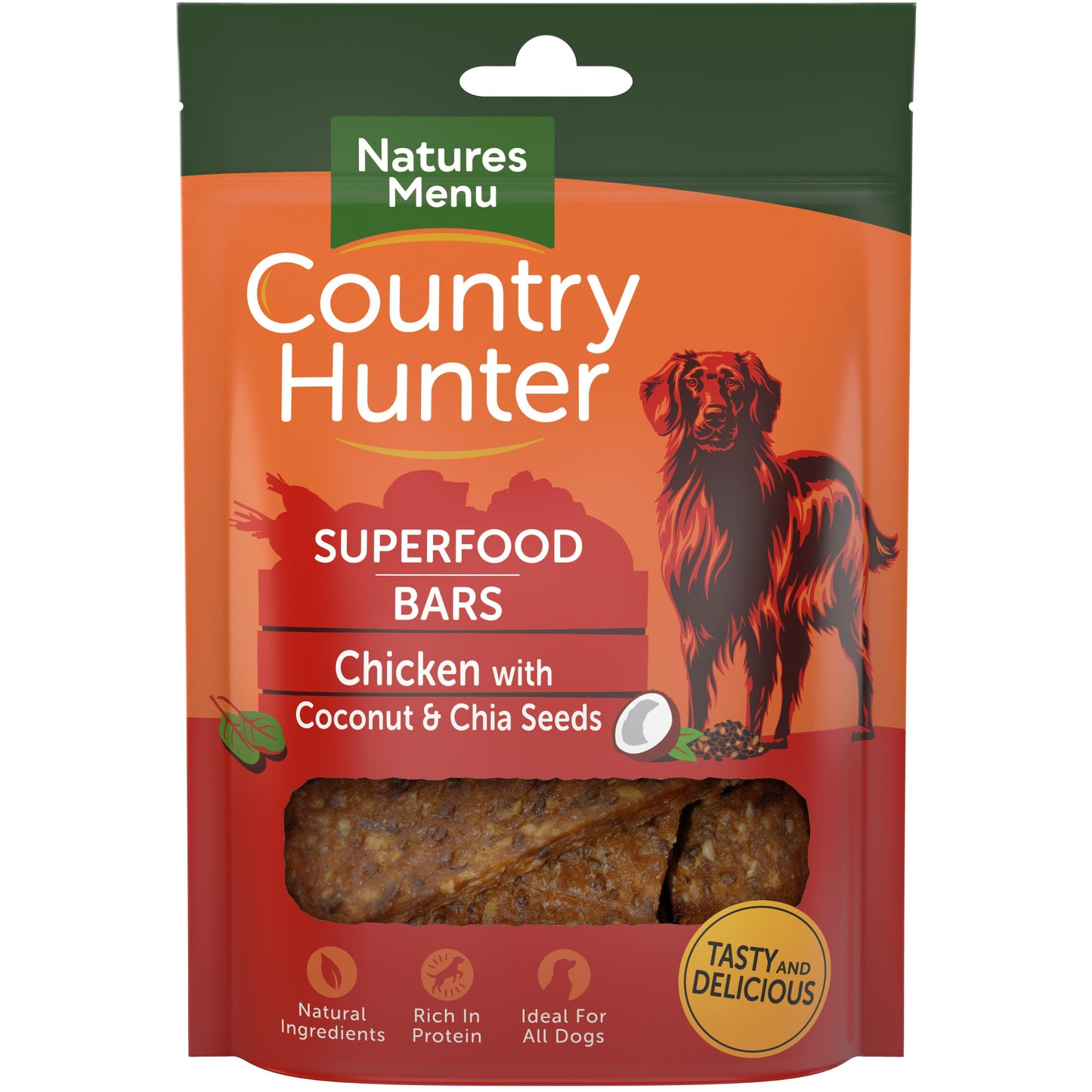 Natures Menu Country Hunter Superfood Chck 7x100g - North East Pet Shop Natures Menu