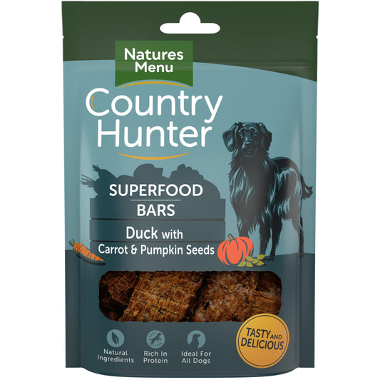 Natures Menu Country Hunter Superfood Duck 7x100g - North East Pet Shop Natures Menu