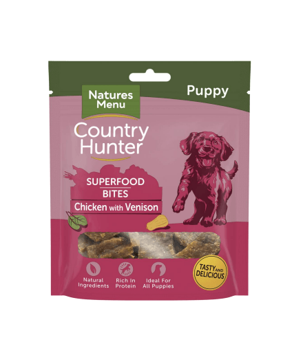 Natures Menu Country Hunter Superfood Pup C 8x70g - North East Pet Shop Natures Menu