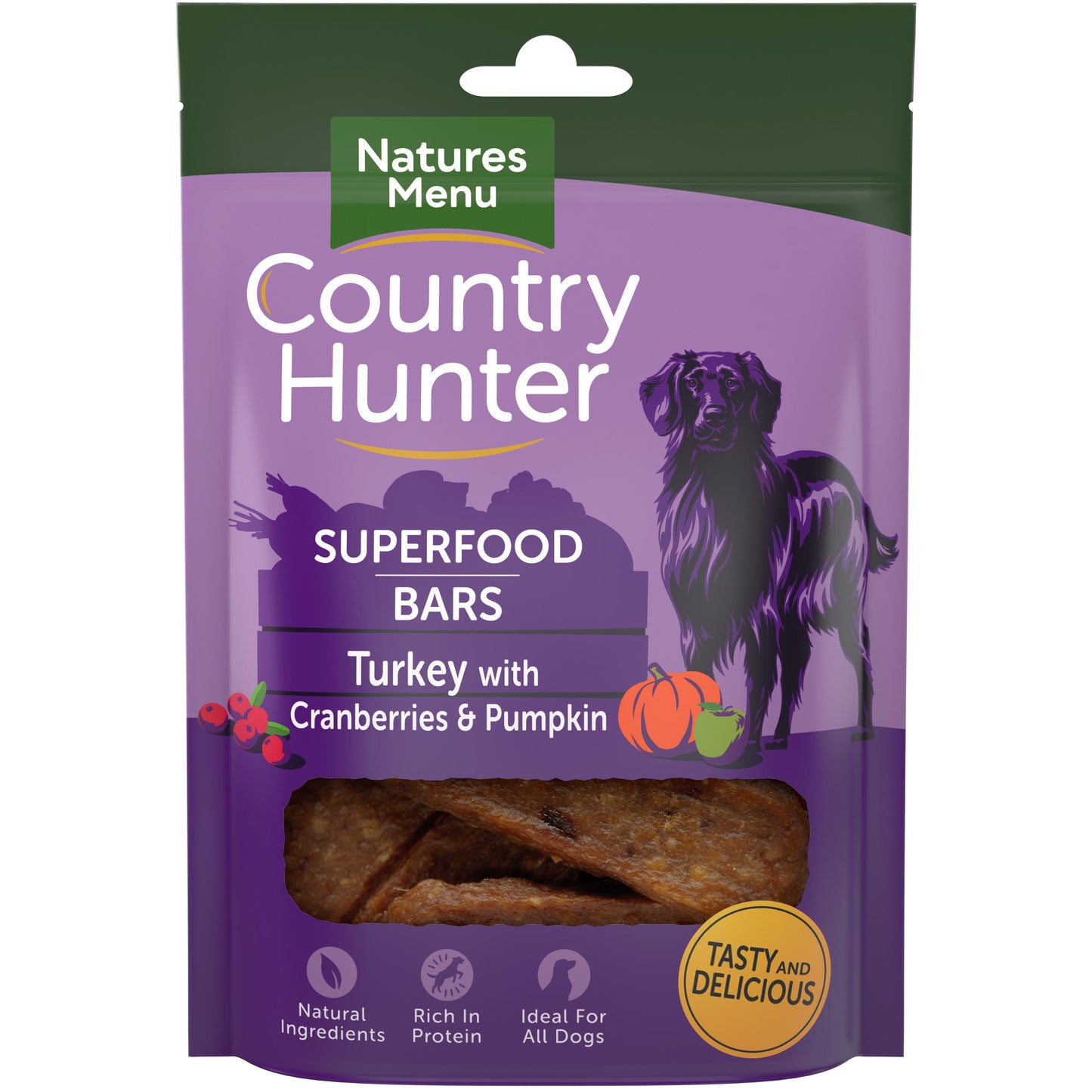 Natures Menu Country Hunter Superfood Trky 7x100g - North East Pet Shop Natures Menu