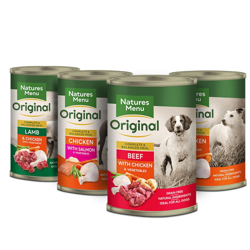 Natures Menu Dog Tins Multipack 12x400g - North East Pet Shop Natures Menu