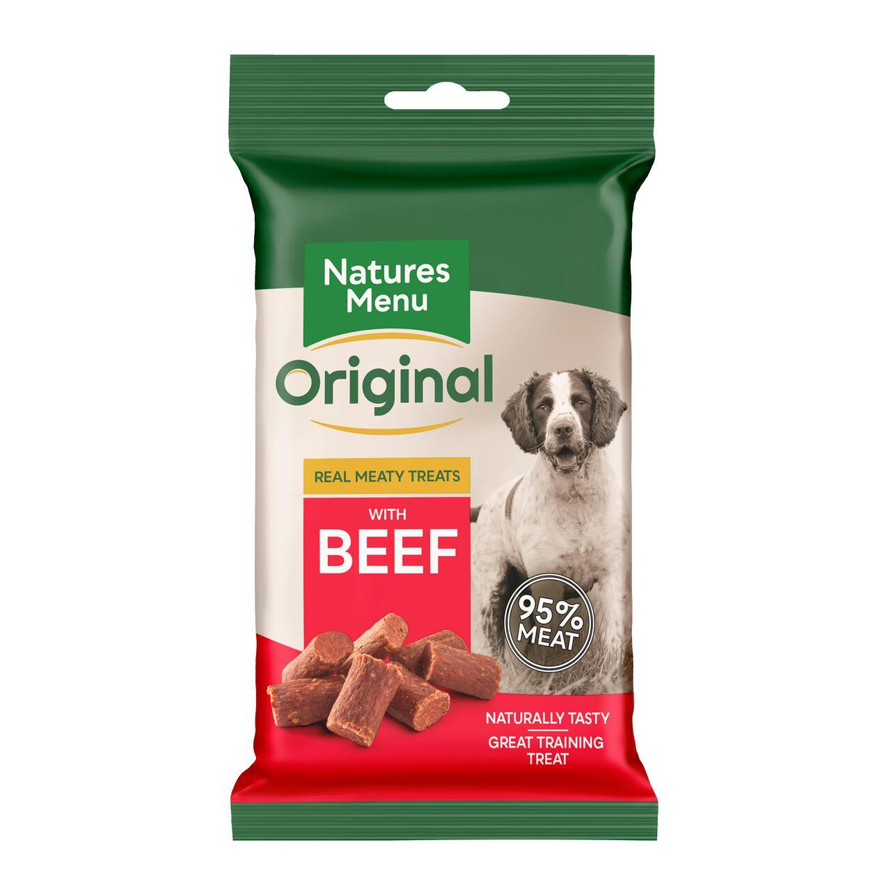 Natures Menu Dog Treat Beef 12x60g - North East Pet Shop Natures Menu