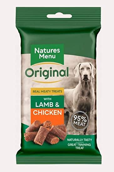 Natures Menu Dog Treat Lamb & Chicken 12x60g - North East Pet Shop Natures Menu