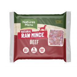 Natures Menu Just Beef 400g Mince - North East Pet Shop Natures Menu