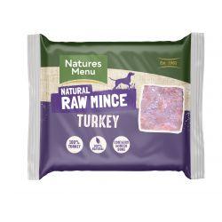 Natures Menu Just Turkey 400g Mince - North East Pet Shop Natures Menu