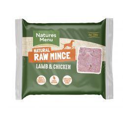 Natures Menu Lamb & Chicken 400g Mince - North East Pet Shop Natures Menu