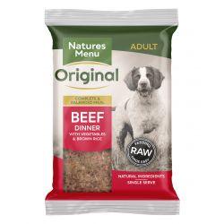 Natures Menu Original Beef Complete Dinner with vegetables & brown rice - North East Pet Shop Natures Menu