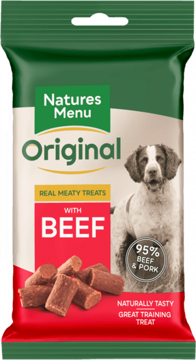 Natures Menu Original Beef Treats 60g - North East Pet Shop Natures Menu