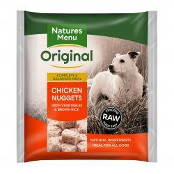 Natures Menu Original Chicken Nuggets with Vegetables & Brown Rice, 1kg - North East Pet Shop Natures Menu