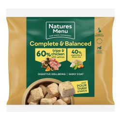 Natures Menu Original Chicken with Tripe Nuggets with Vegetables & Brown Rice, 1kg - North East Pet Shop Natures Menu