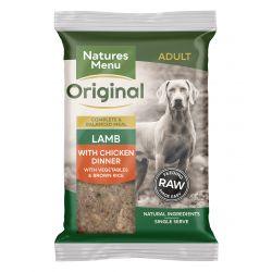 Natures Menu Original Lamb with Chicken Complete Dinner with vegetables & brown rice - North East Pet Shop Natures Menu