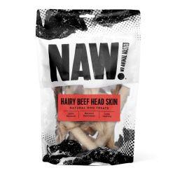 NAW Hairy Beef Head Skin, 250g - North East Pet Shop Naw