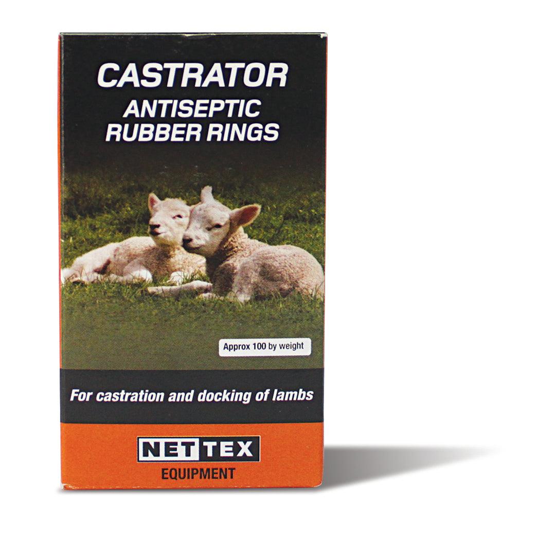 Net-Tex Lamb Castration Rings 100 Box - North East Pet Shop Net-Tex