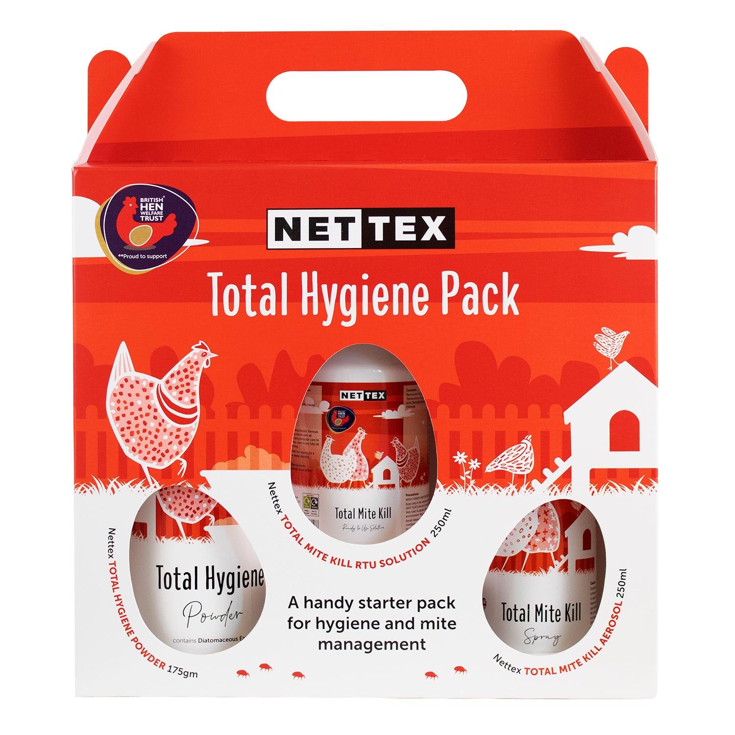 Net-Tex Poultry Total Hygiene Trial Pack - North East Pet Shop Net-Tex