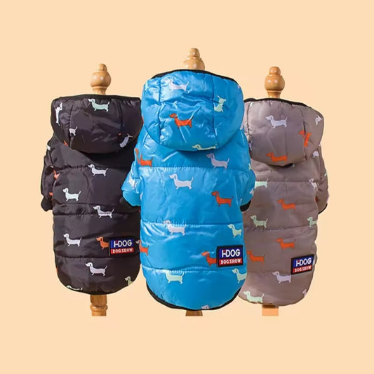 New Hot Dog Puffer Coats - North East Pet Shop Dog Shack UK