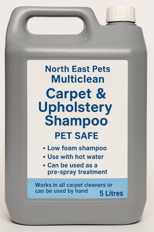 North East Pets Multiclean Carpet & Upholstery Shampoo - North East Pet Shop Mr. Multiclean