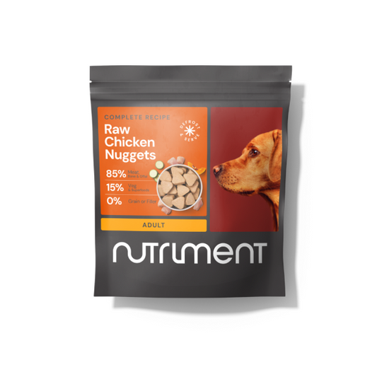 Nutriment Raw Chicken Nuggets 1kg - North East Pet Shop Nutriment