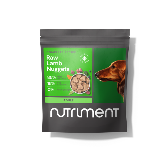 Nutriment Raw Lamb Nuggets 1kg - North East Pet Shop Nutriment