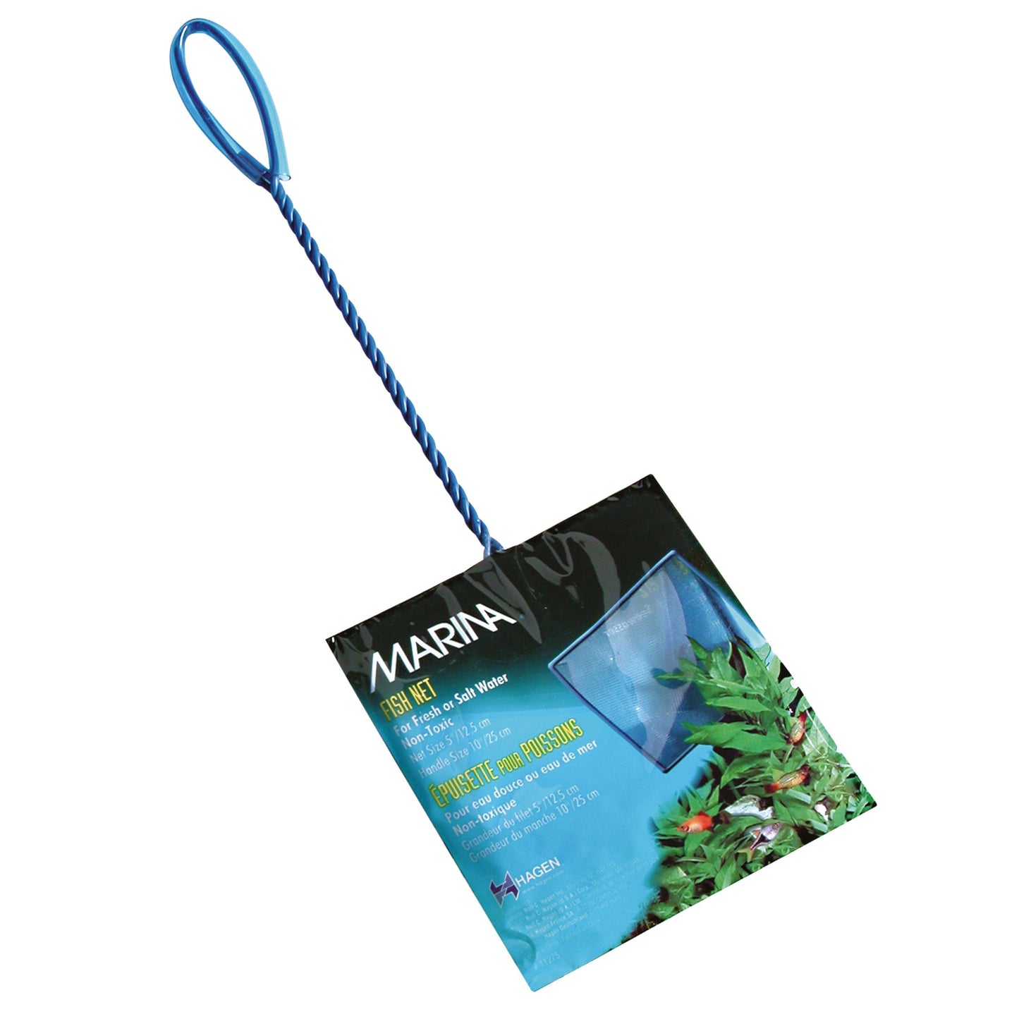 Nylon Net with 20cm Vinyl Coated Handle - North East Pet Shop Marina