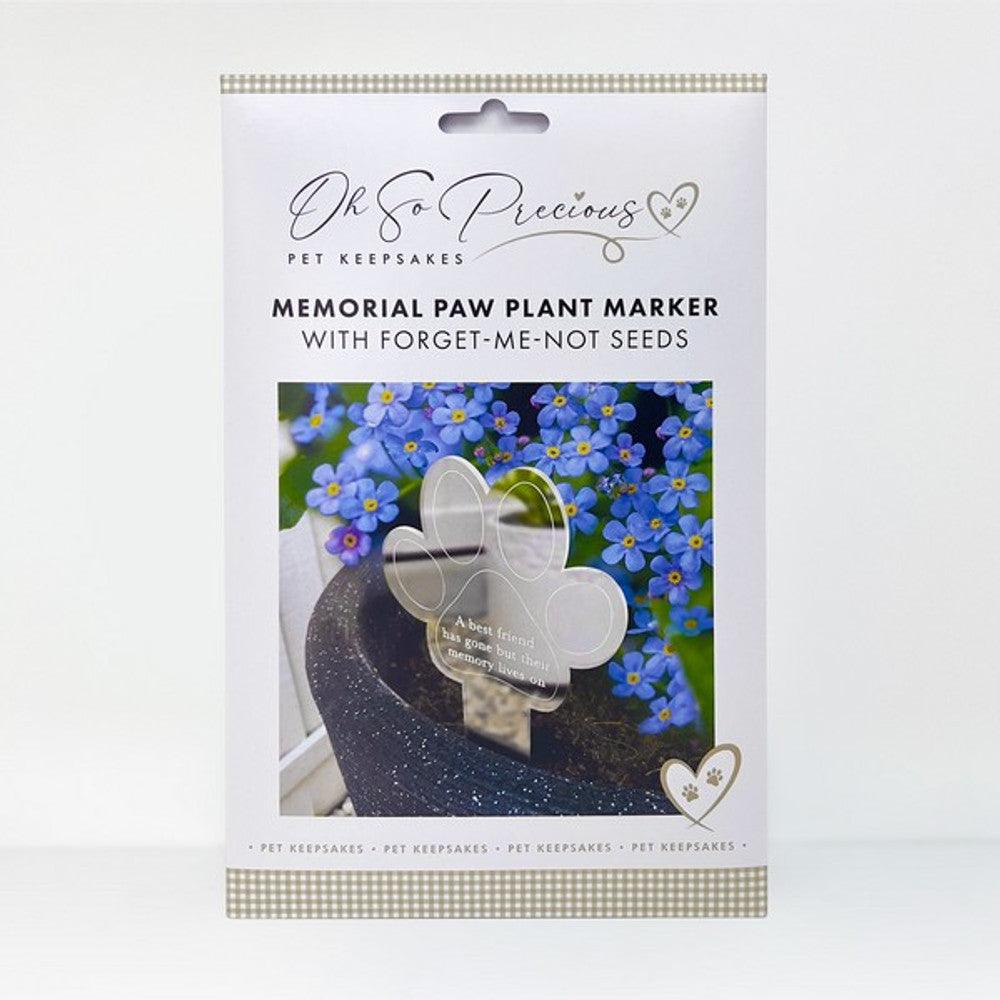 Oh So Precious Memorial Plant Marker With Seeds - North East Pet Shop Oh So Precious