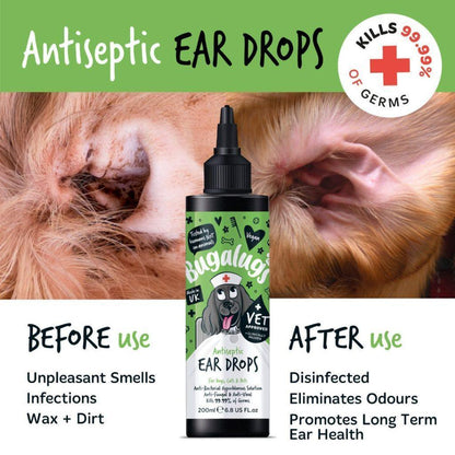 OOC Bugalugs Antiseptic Ear Drops - North East Pet Shop Bugalugs