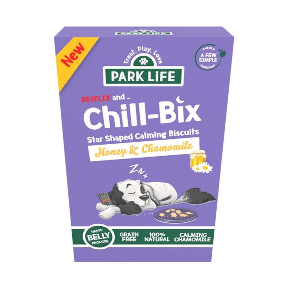 Park Life Chill-Bix Honey & Chamomile 300g - AS SEEN ON DRAGONS DEN - North East Pet Shop Park Life