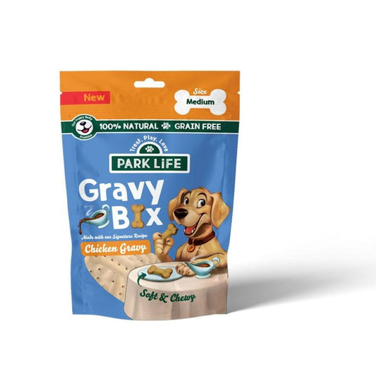 PARK LiFE Gravy Bix Dog Biscuits Chicken 100g - AS SEEN ON DRAGONS DEN - North East Pet Shop Park Life