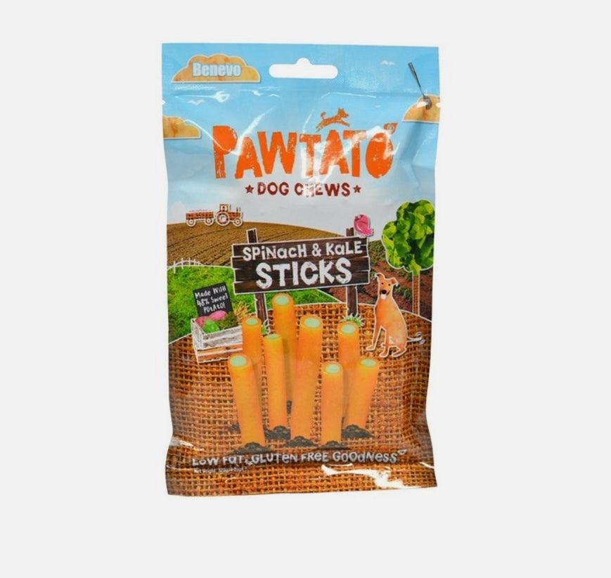 Pawtato Spinach & Kale Sticks (Vegan) - North East Pet Shop Pawtato