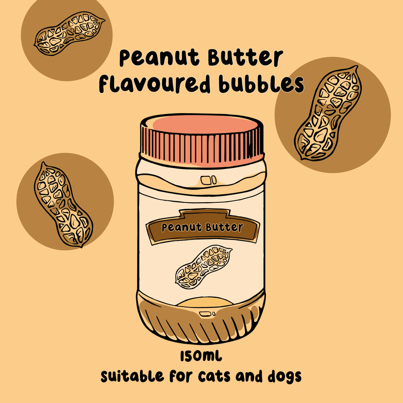 Peanut Flavour Bubbles - North East Pet Shop North East Pet Shop