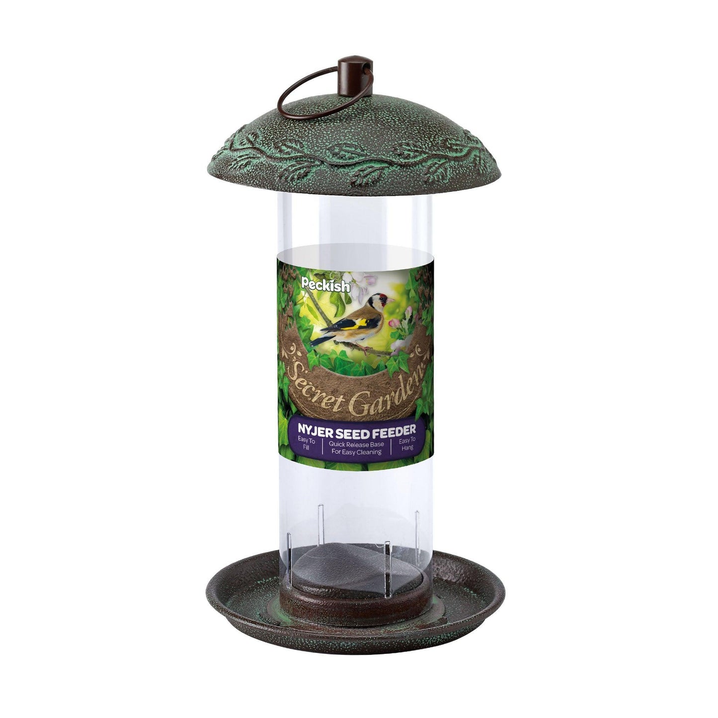 Peckish Secret Garden Nyjer Feeder - North East Pet Shop Peckish