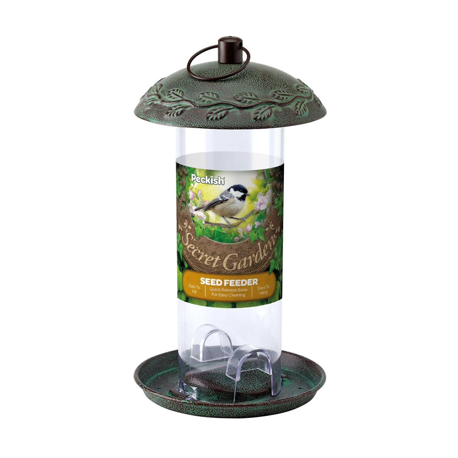 Peckish Secret Garden Seed Feeder - North East Pet Shop Peckish