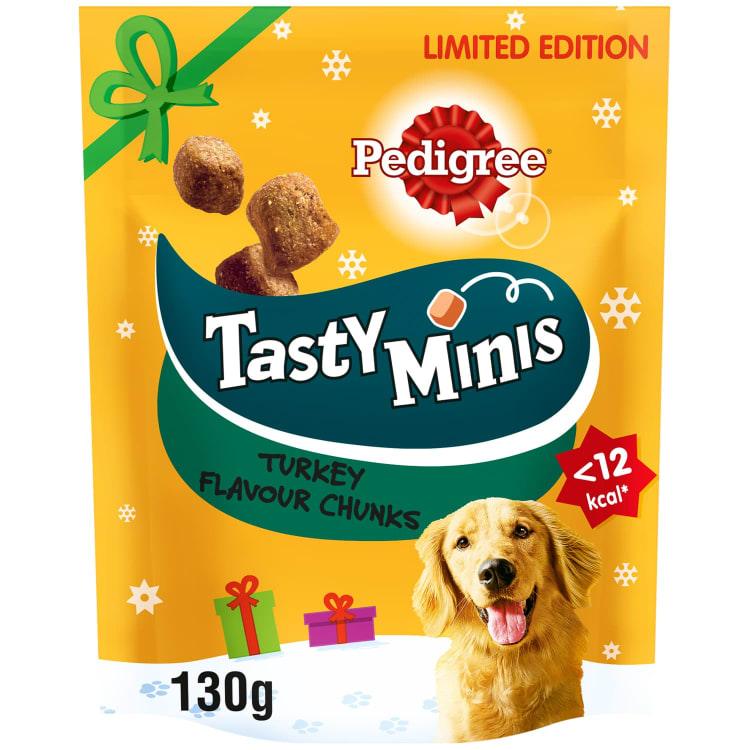 Pedigree Christmas Tasty Minis 130g - North East Pet Shop Pedigree