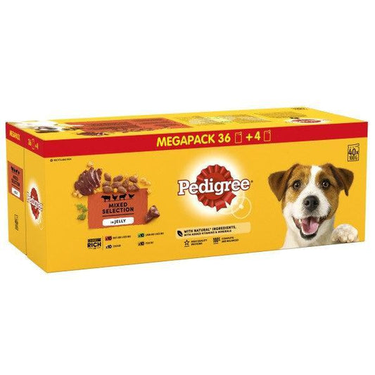 Pedigree Pch Mix Sel CIJ 40/36x100g Mega - North East Pet Shop Pedigree