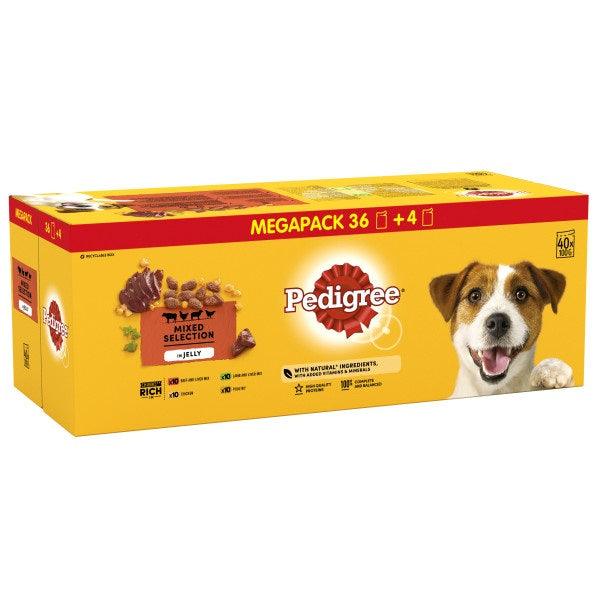 Pedigree Pch Mix Sel CIJ 40/36x100g Mega - North East Pet Shop Pedigree