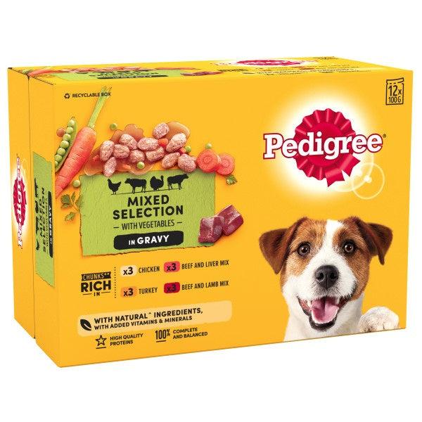 Pedigree Pch Real Meals Gravy 4x12x100g - North East Pet Shop Pedigree