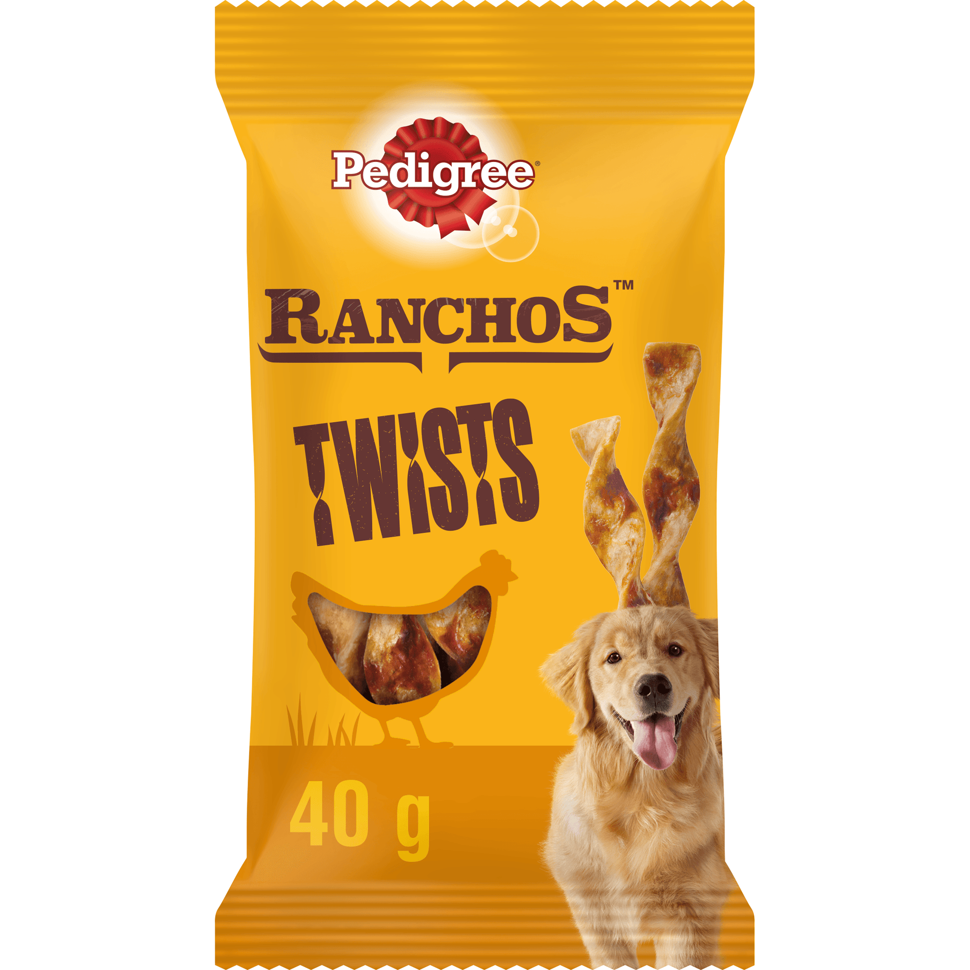 Pedigree Ranchos Twist Chicken 12x40g - North East Pet Shop Pedigree