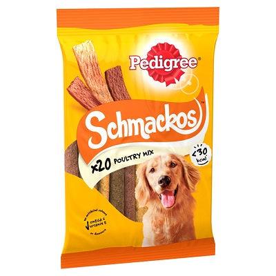 Pedigree Schmackos Poultry 9x20 - North East Pet Shop Pedigree