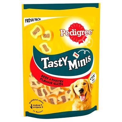 Pedigree Tasty Minis Chewy Bf&Plt 8x155g - North East Pet Shop Pedigree