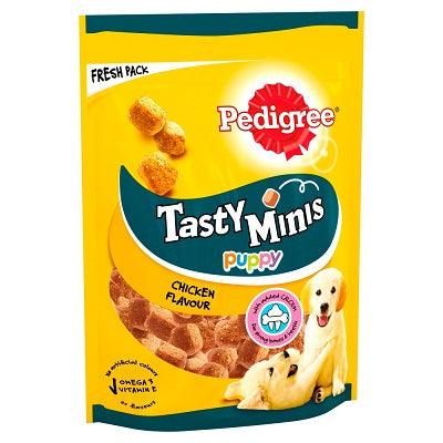 Pedigree Tasty Minis PupJnr Chick 8x125g - North East Pet Shop Pedigree