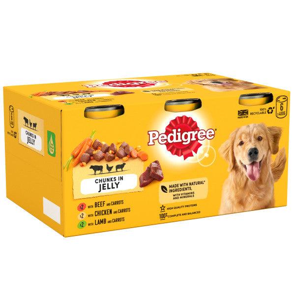 Pedigree Tins Meaty Meals 4x6x400g - North East Pet Shop Pedigree