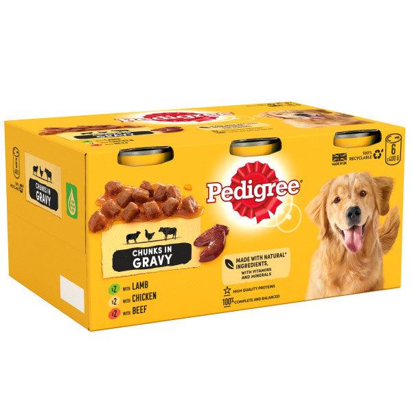 Pedigree Tins Mixed CIG 4x6x400g - North East Pet Shop Pedigree