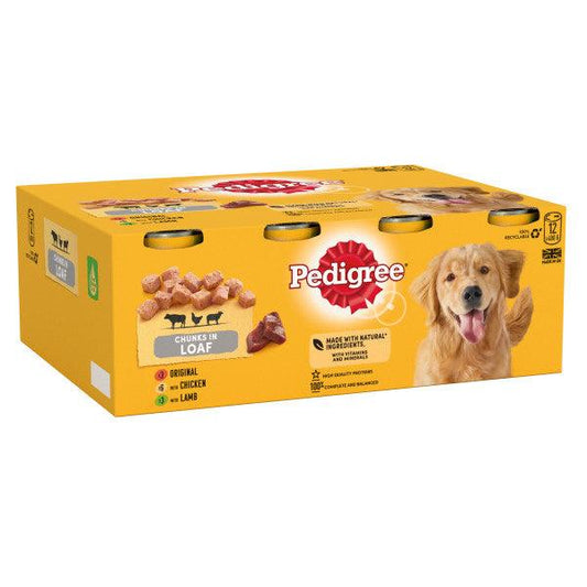 Pedigree Tins Mixed CIL 2x12x400g - North East Pet Shop Pedigree