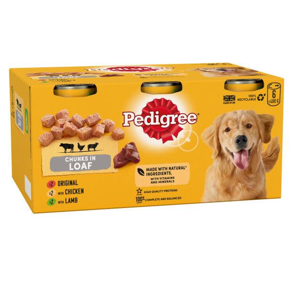 Pedigree Tins Mixed CIL 4x6x400g - North East Pet Shop Pedigree