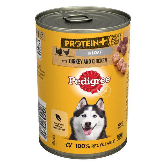 Pedigree Tins Prot +Tky&Chk 12x400g - North East Pet Shop Pedigree