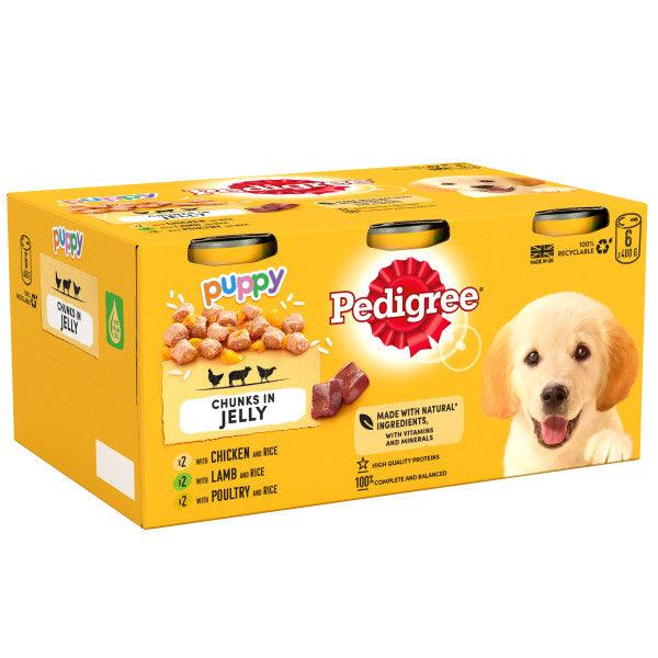 Pedigree Tins Puppy CIJ 4x6x400g - North East Pet Shop Pedigree