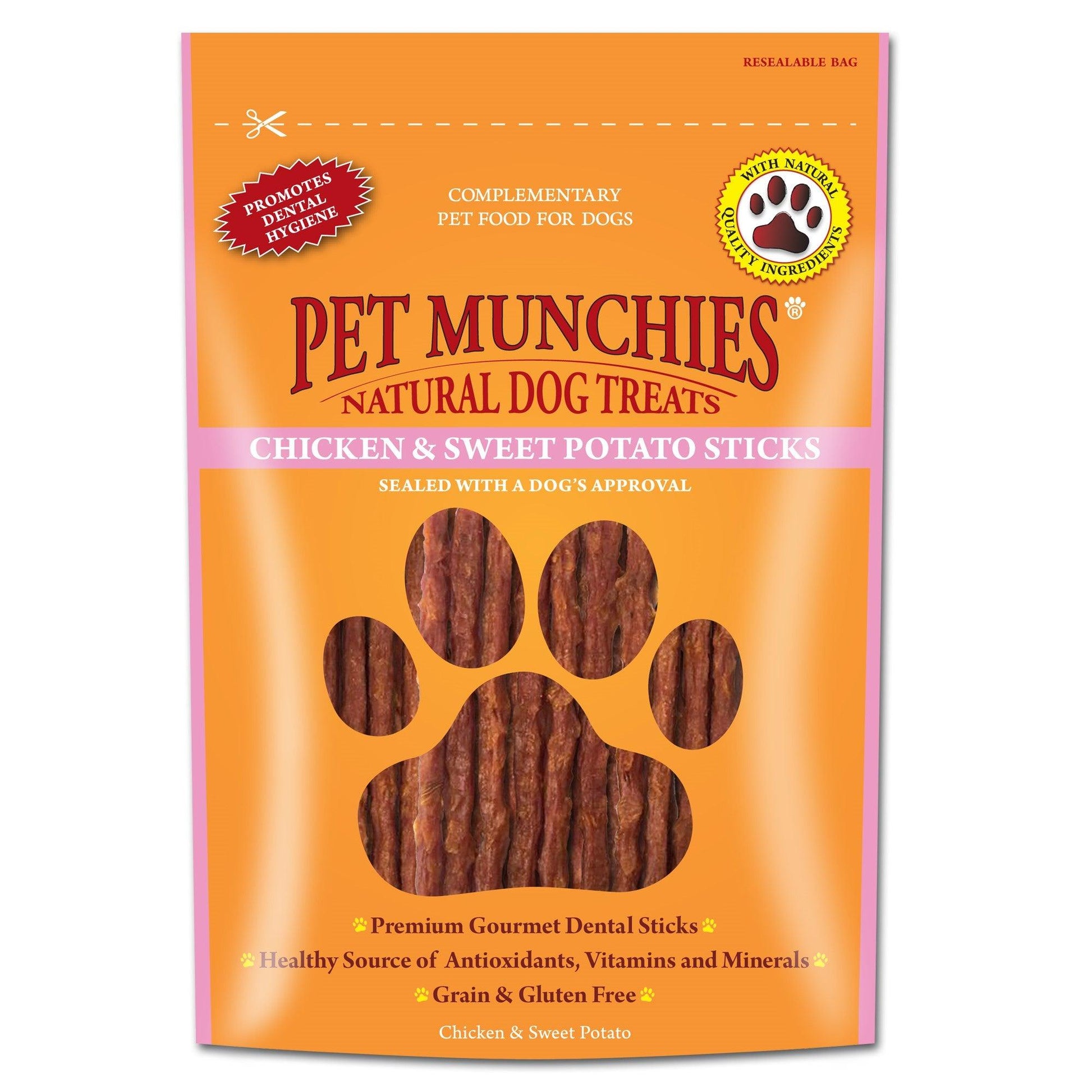 Pet Munchies Dog Treat Ckn S/Pot 8x90g - North East Pet Shop Pet Munchies