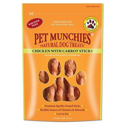 Pet Munchies Dog Treat Ckn&C Sticks8x80g - North East Pet Shop Pet Munchies