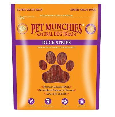 Pet Munchies Dog Treat Dck Strips 3x320g - North East Pet Shop Pet Munchies