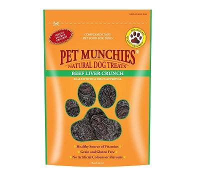 Pet Munchies Dog Treat Liver Crunch8x90g - North East Pet Shop Pet Munchies